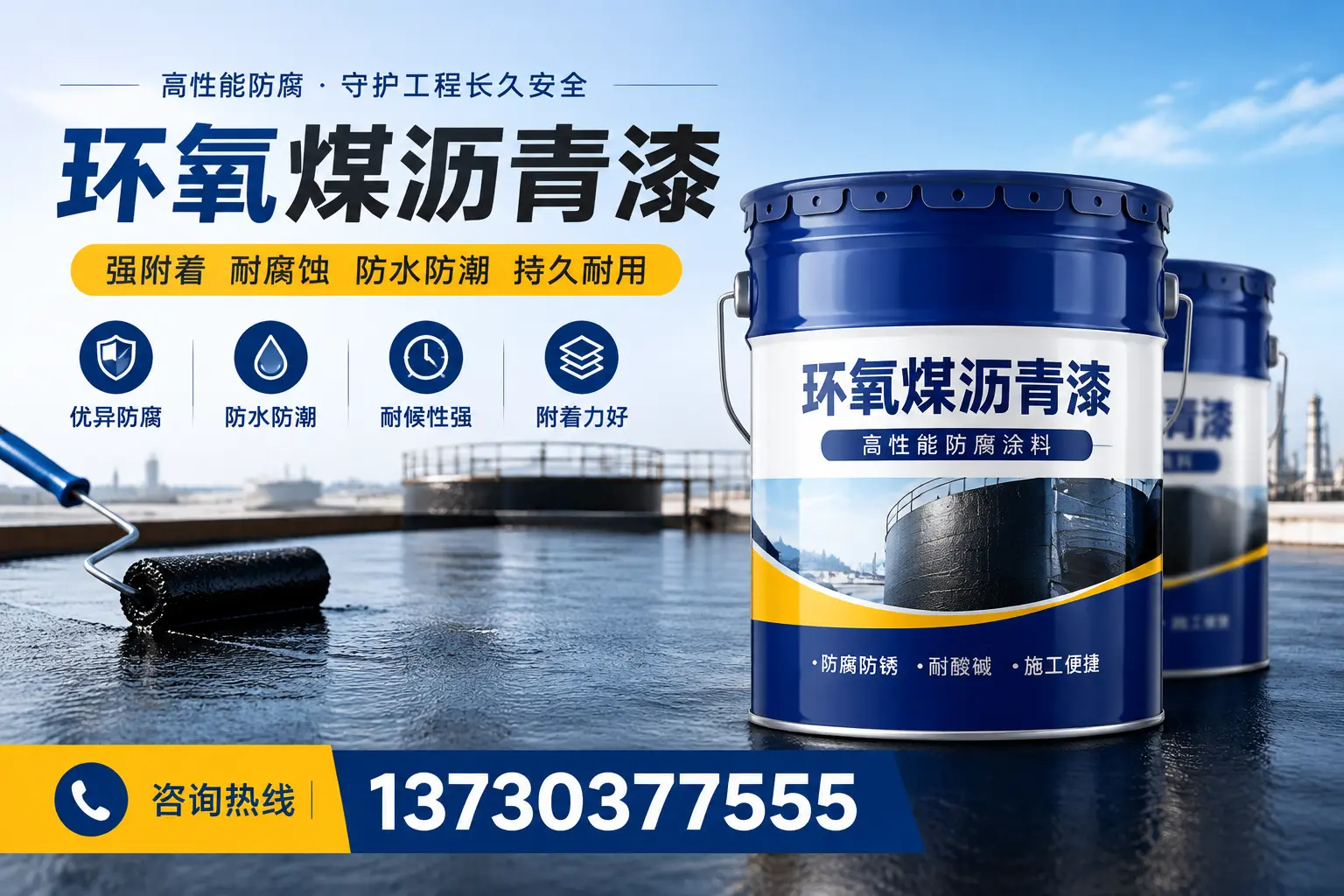 如何判断环氧煤沥青漆的质量？瑞昌消费者指南